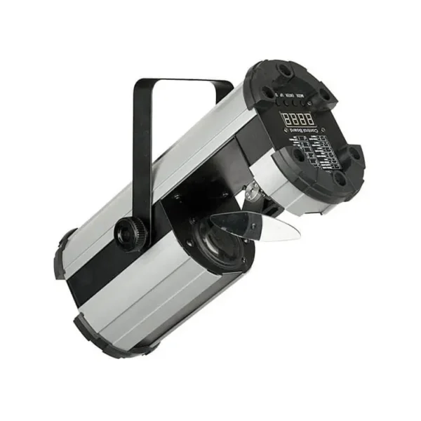 Showtec DJ Led scanner hangend.